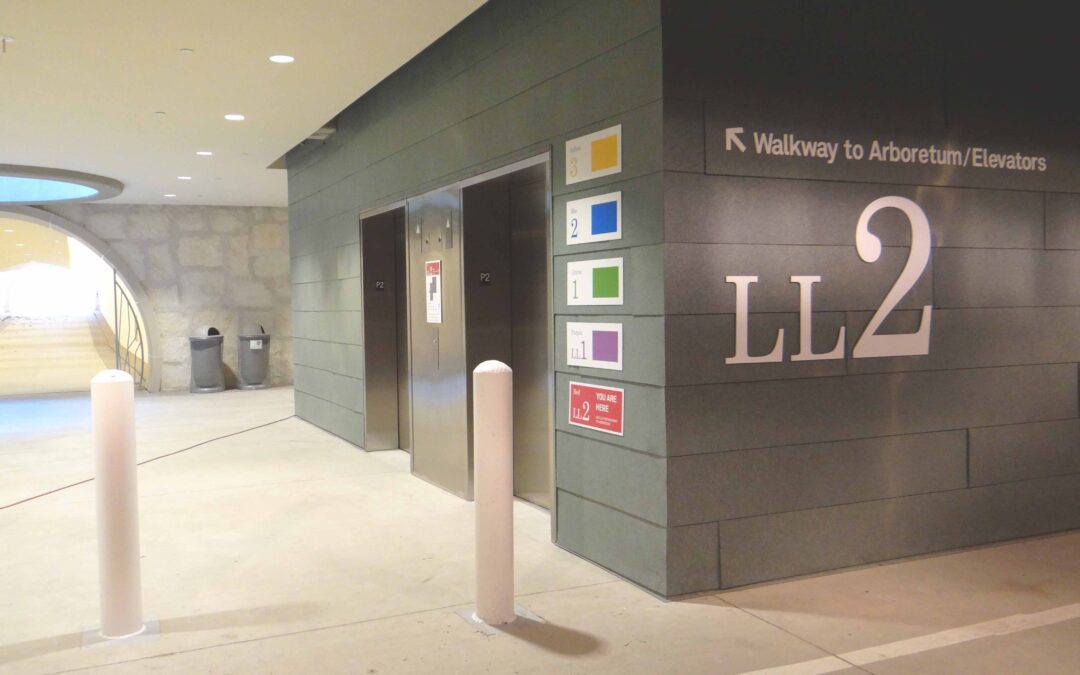 Dallas Arboretum Parking Garage